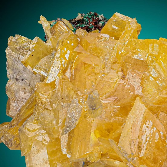 Wulfenite-Tsumeb Mine | Tsumeb | Otjikoto Region | Namibia